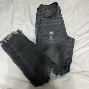 Super cute light wash black jeans